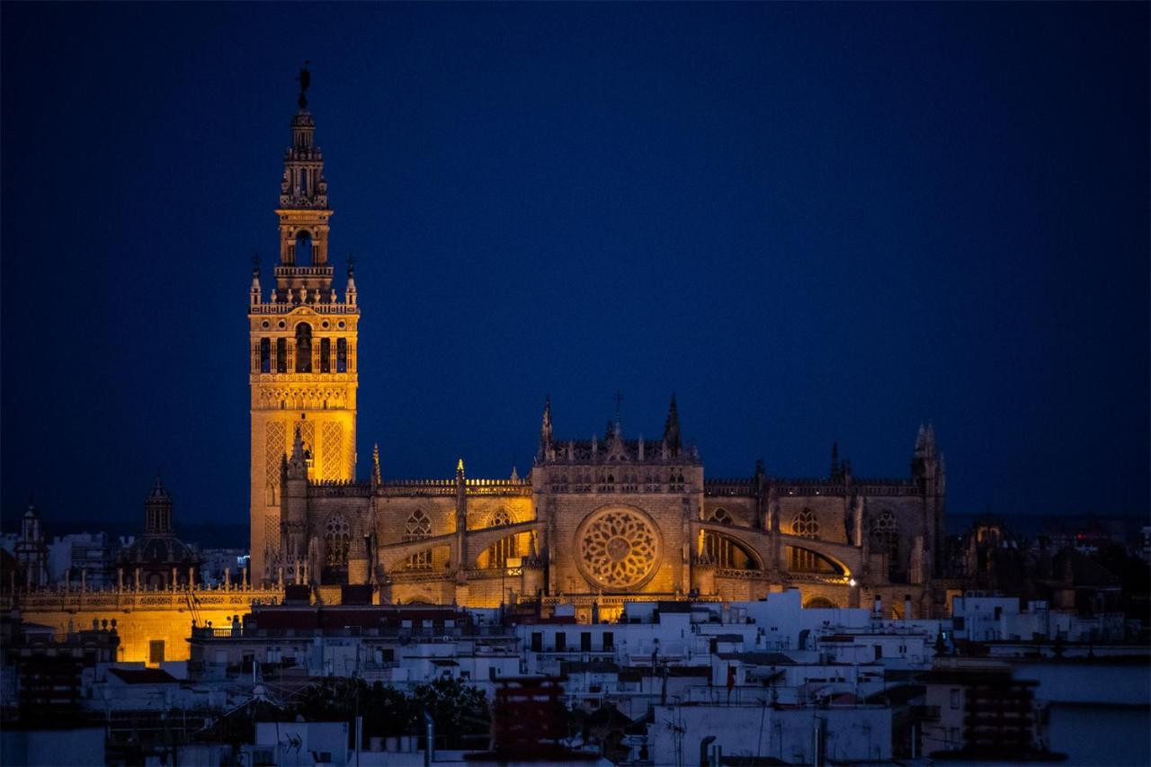 Ferienwohnung Apartamento Desde El Cielo De Triana Sevilla Exterior foto