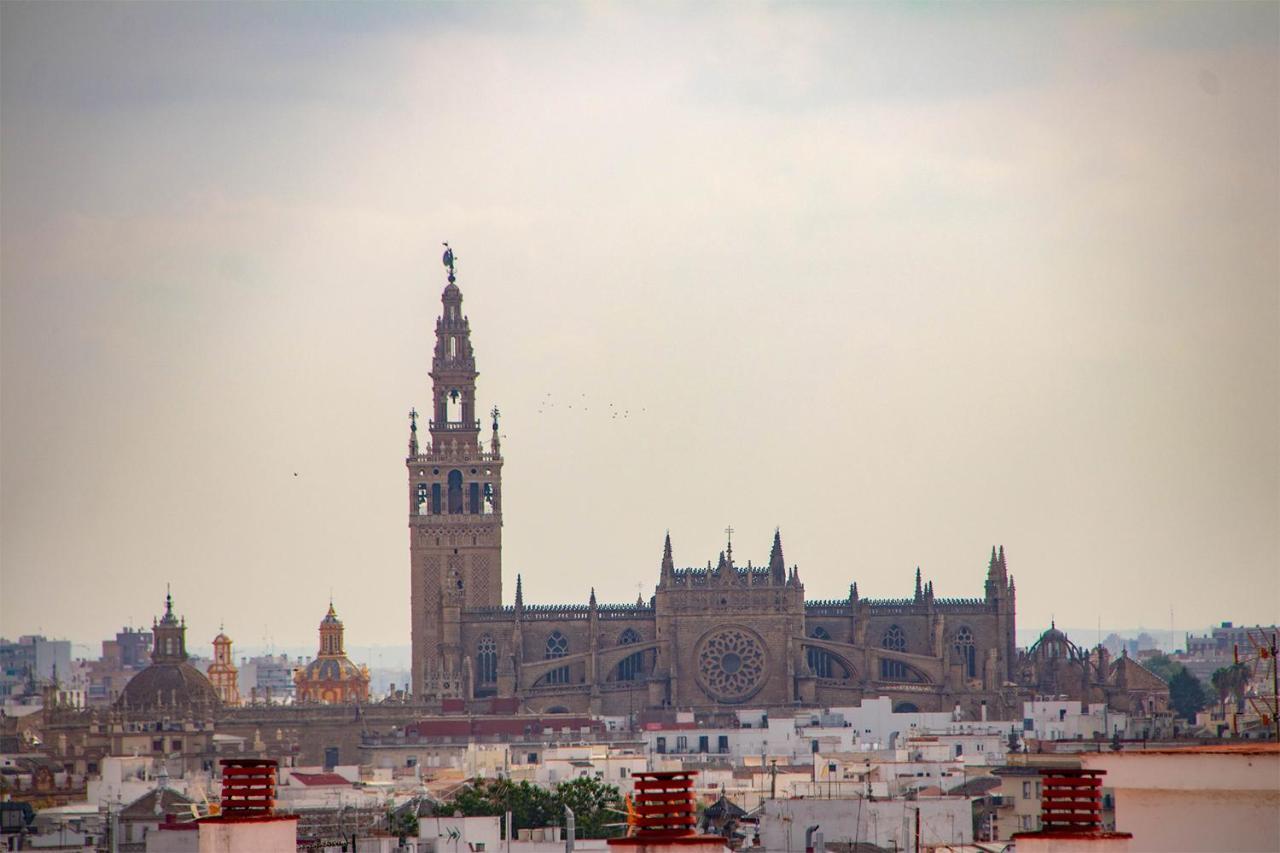 Ferienwohnung Apartamento Desde El Cielo De Triana Sevilla Exterior foto